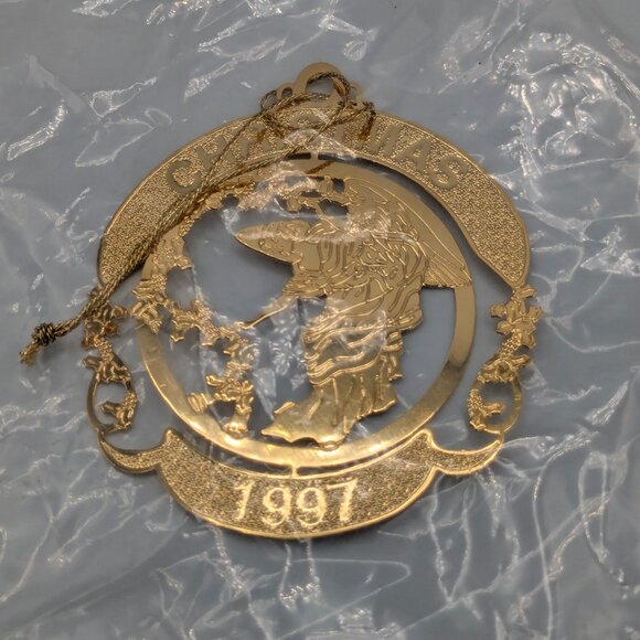 Hallmark Keepsake Midnight Angel 1997 NEW USPS Custom Design Christmas Ornament - Picture 2 of 8